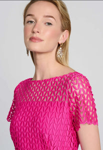 Josephribkoff lace flounce dress 242704