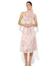 Load image into Gallery viewer, Montique jean petal embroidered dress
