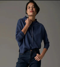 Load image into Gallery viewer, Pol beech drawstring knit blue