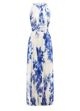 Load image into Gallery viewer, Isola Plisse Maxi Dress