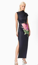 Load image into Gallery viewer, Elliatt azelie asymmetrical gown in black